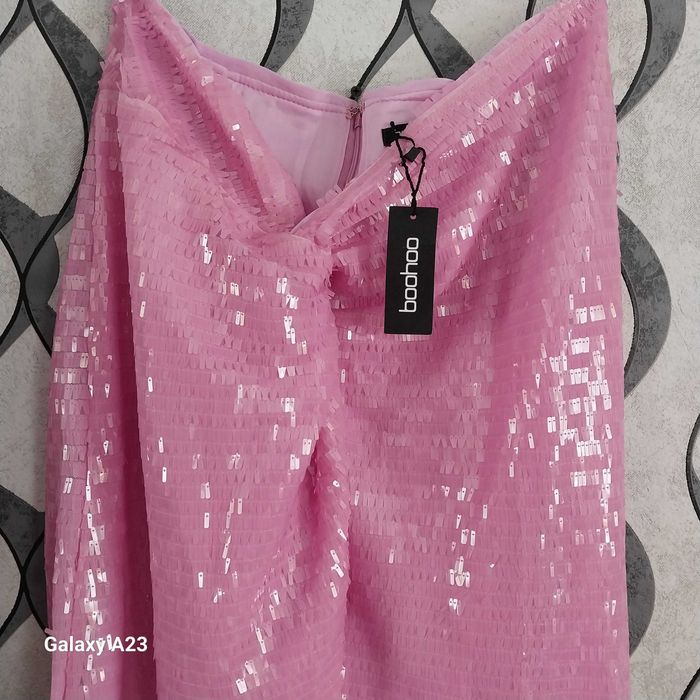 Спідниця з паєтками Boohoo