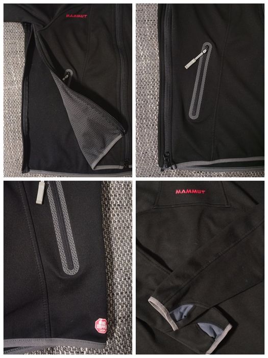 Жіноча спортивна куртка віндстопер Mammut Softshell Ultimate Hoody. M