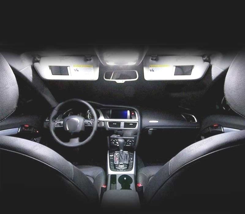 KIT COMPLETO 10 LAMPADAS LED INTERIOR AUDI A5 S5 RS5 CONVERTIBLE CABRIOLET 09-15