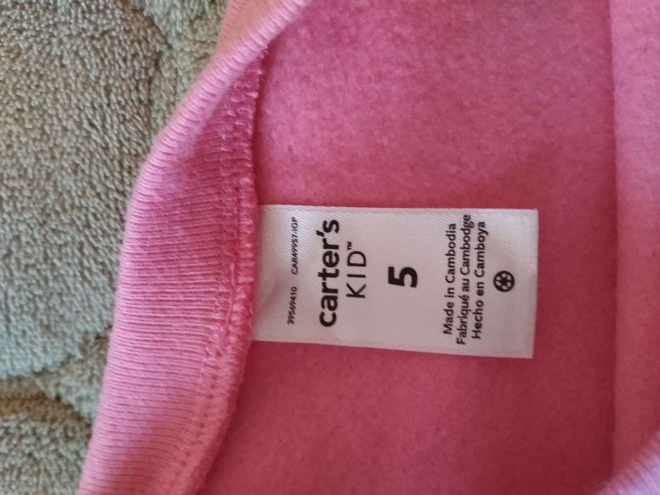 Кофта carters на флісі