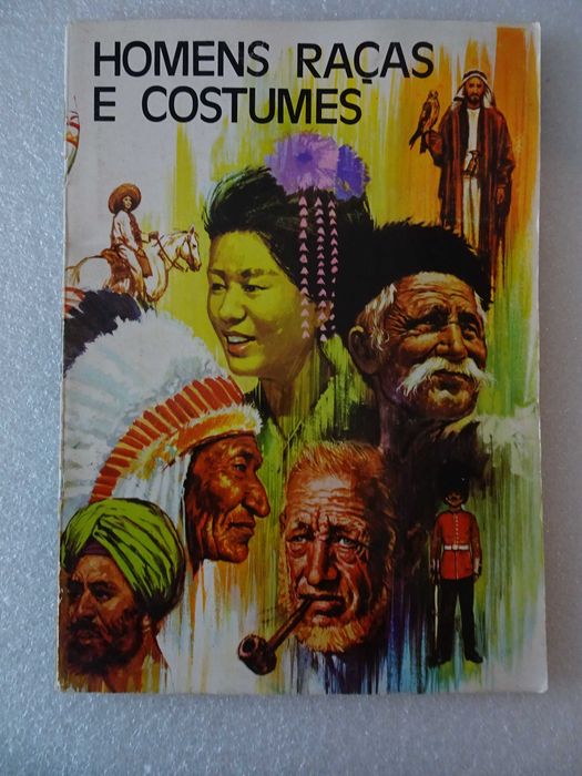 Caderneta de cromos Homens, Raças e Costumes (faltam 22 cromos)