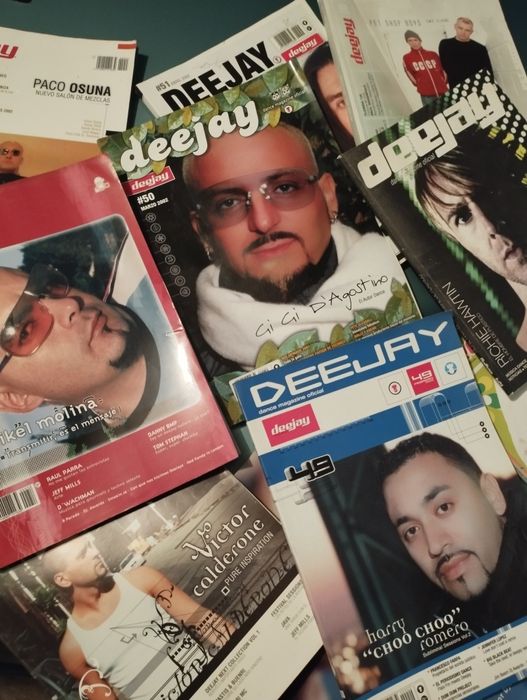 Revistas "DEEJAY" anos 90