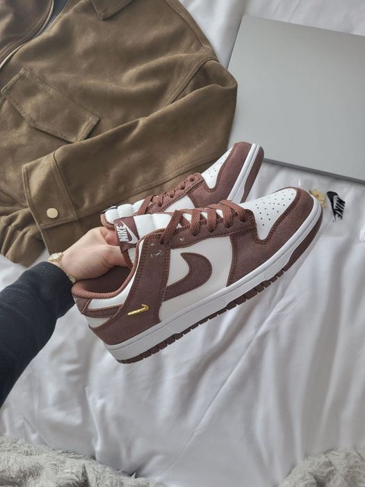 ПРЕМʼЄРА! Nike W Dunk Low Brown - Metallic Gold 36 - 44 найк данки