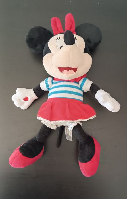 Peluches Boneca Minnie da Disney. Com som. 37 cm