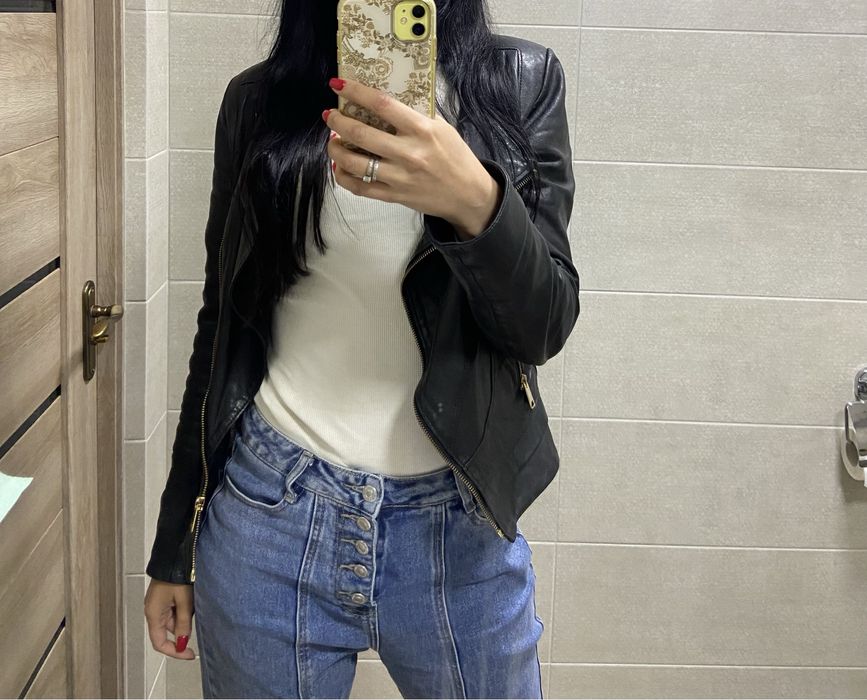 Шкіряна курточка