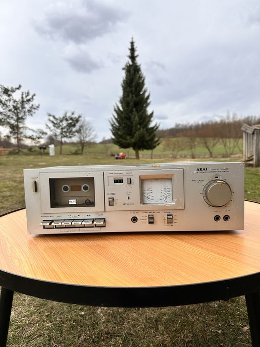 Magnetofon kasetowy AKAI CS-M01 – Made in Japan