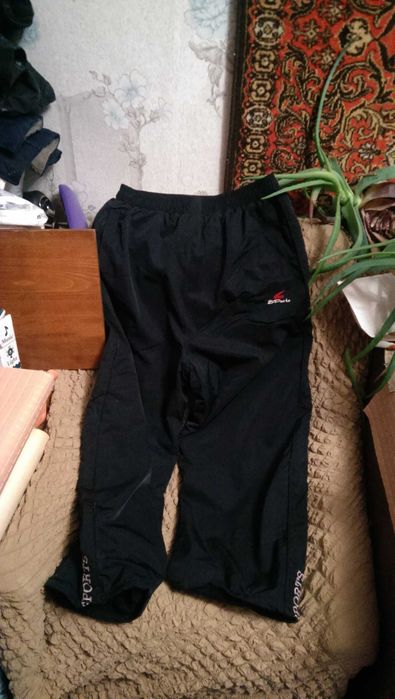 Мужские тёплые спортивные штаны XXL Как новые, плащёвка  водоотталкива