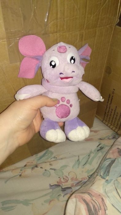игрушка мягкая лунтик говорящий озвучен