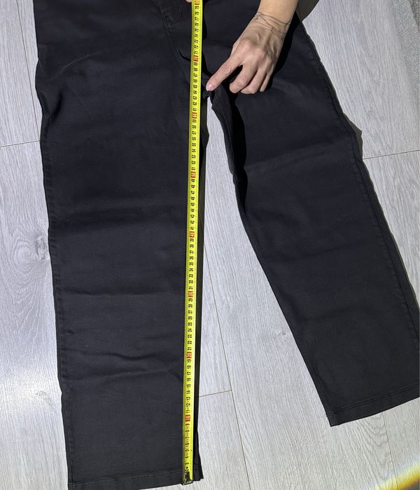 Freddy - Czarne Spodnie 7/8 Z Wysokim Stanem Rozmiar S