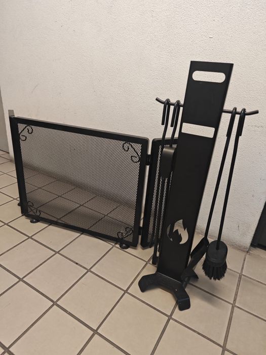 Conjunto para lareira