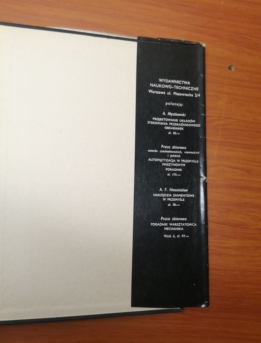 Jednowrzecionowe automaty tokarskie - Witold Borkowski - 1972 

JEDNOW