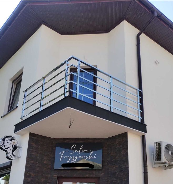 Balustrady nierdzewne