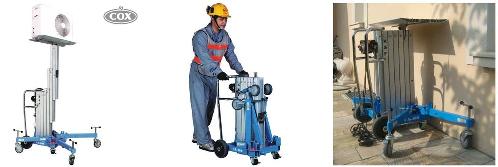 Wypożyczalnia Podnośnik Elektryczny Winda do klimatyzacji Szyb Wynajem