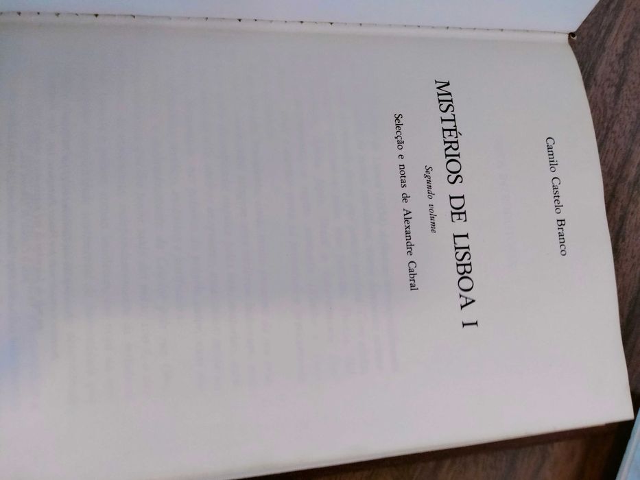 Livros Camilo Castelo Branco