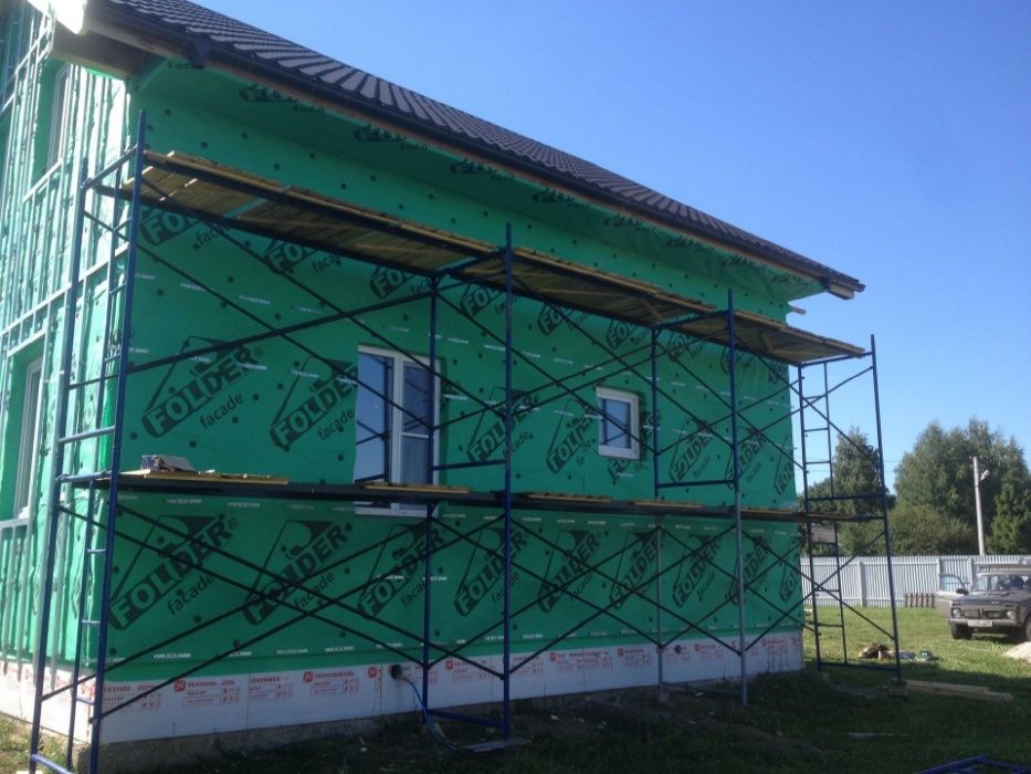 Аренда узких 80 см шириной строительных лесов с регулируемыми щитами