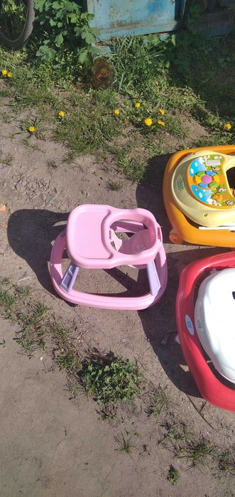 Ходунки детские 3 штуки стульчик для кормления