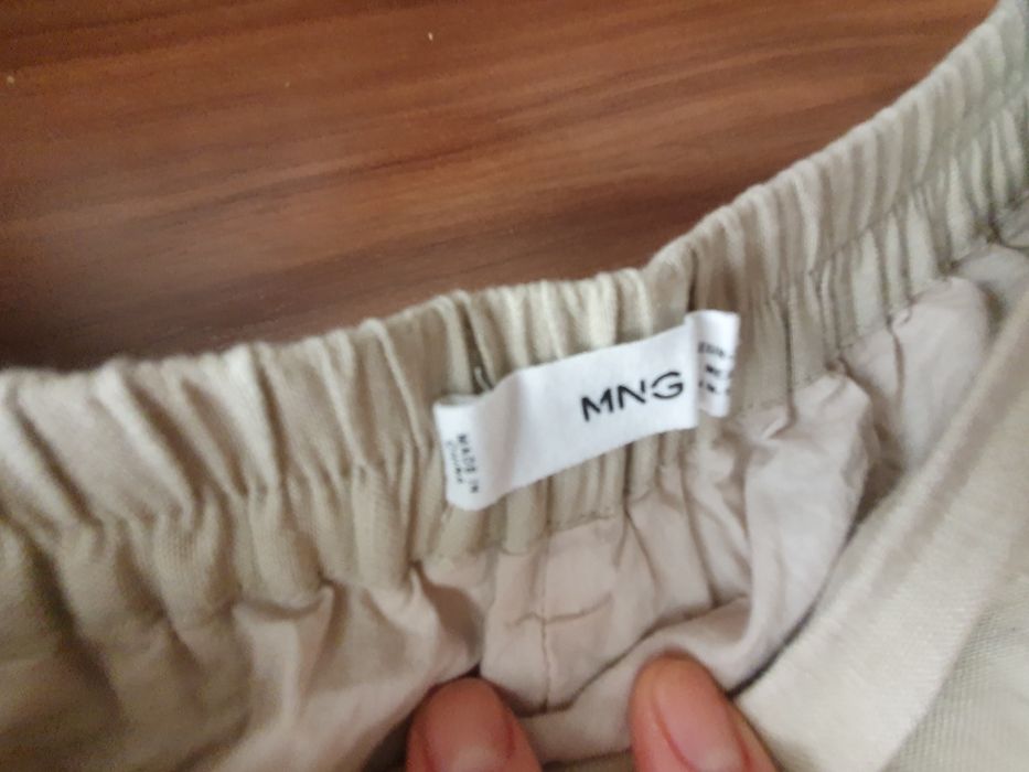 Mango maxi spodnica lniana M