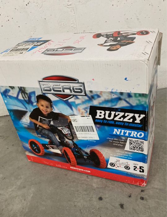 Kart Carro a Pedais Berg Buzzy Nitro
