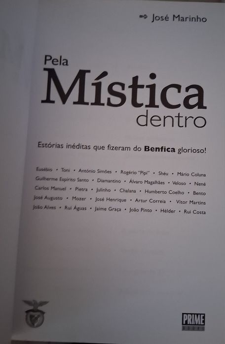 Pela mística dentro Benfica