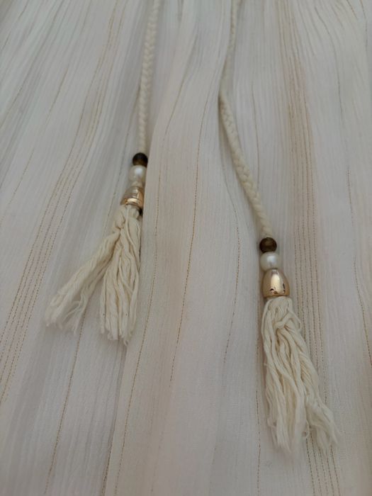 Vestido branco novo bordado ingles amamentacao