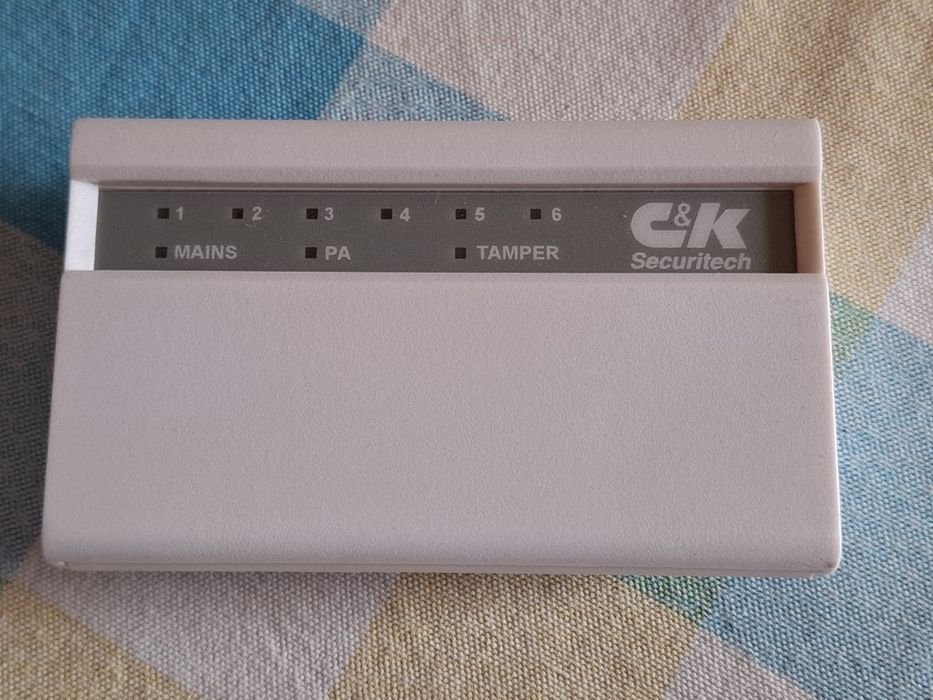 Teclado alarme intrusão