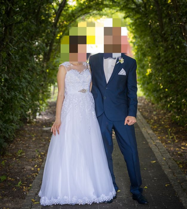 Suknia ślubna biała