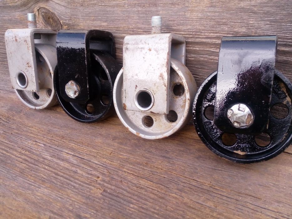 Kółka metalowe industrialne loft masywne najlepsza cena