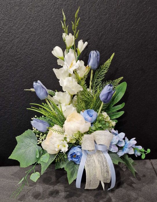 Stroik wkład do wazonu bukiet wiosenny kompozycja kwiatowa WG275