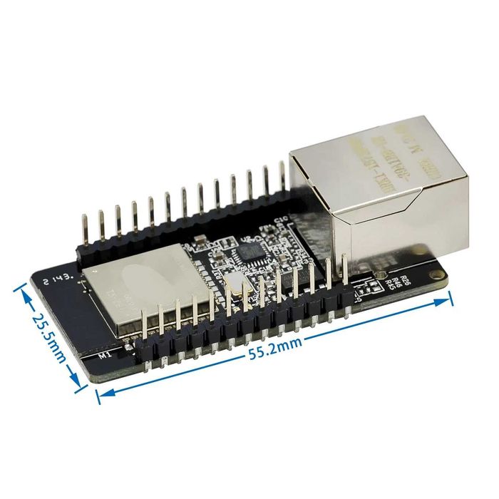 Плата разработчика WT32-ETH01, ESP32, Ethernet, WiFi, Bluetooth