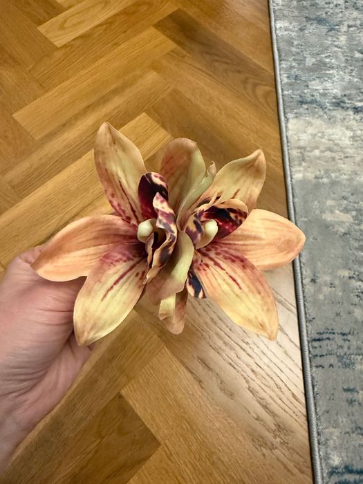 Spinka do włosów duże kwiaty