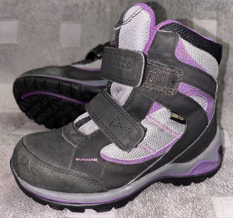Ecco 28 zimowe buty goretex na rzepy jak nowe