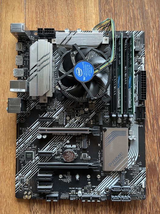 Motherboard ASUS Z490-P + Intel i5-10400 + 64GB RAM