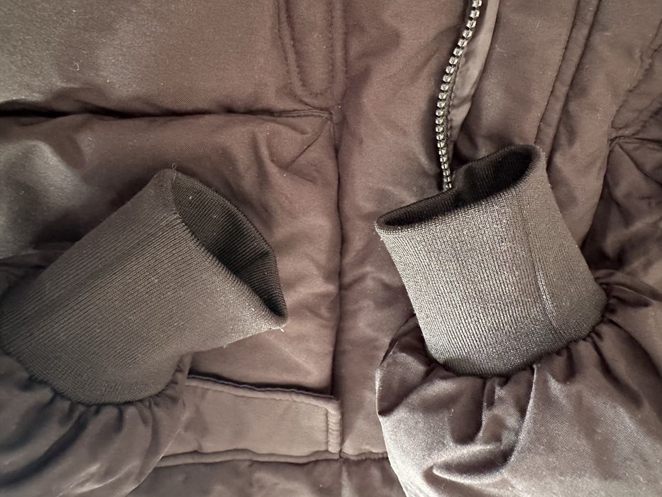 Куртка пуховик чорна жіноча, для підлітка 46-48 розмір