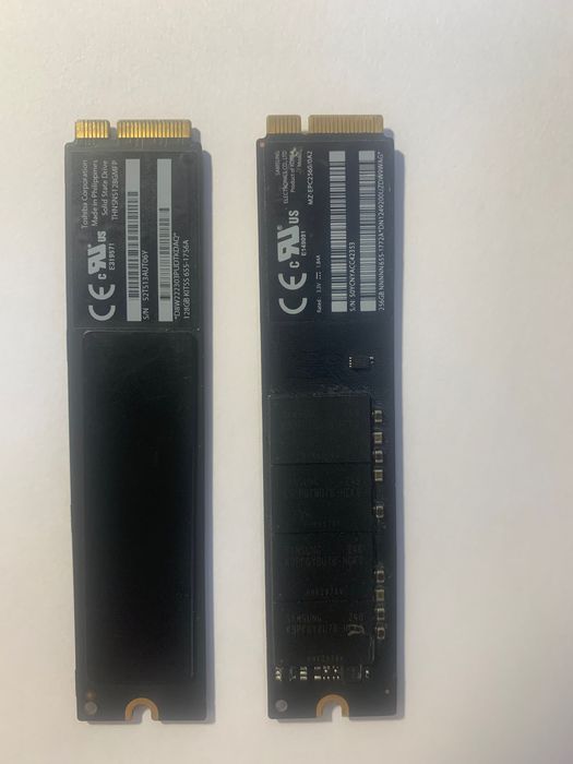 SSD диск MacBook 128/256