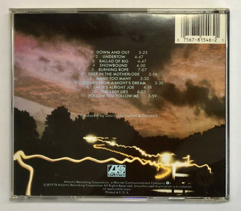 GENESIS …And Then There Were Three… album CD wydanie USA 1986 REZERWACJA