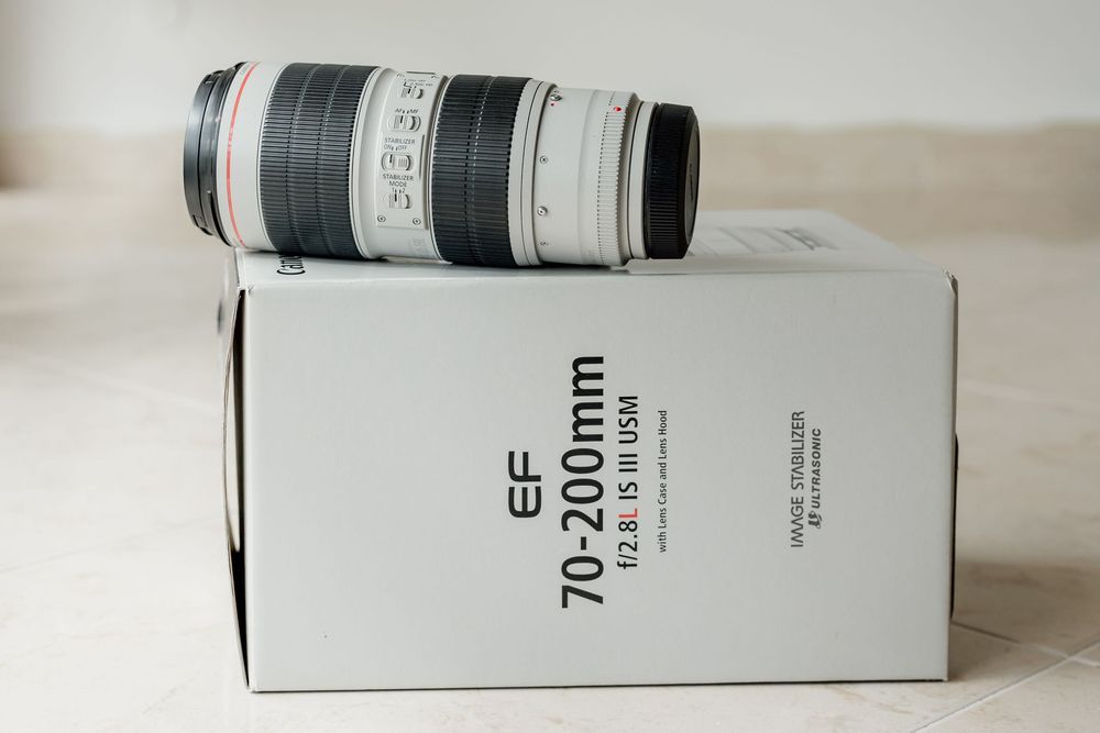Canon EF 70-200mm f/2.8L IS III USM — como nova
