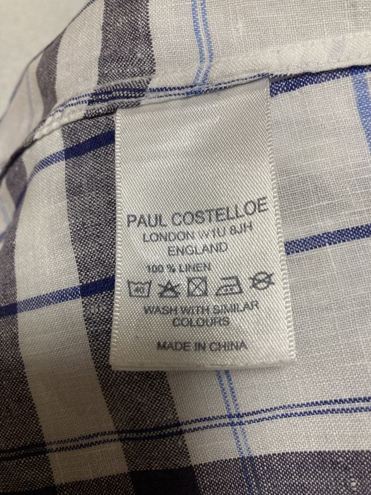 Lniana koszula męska marki Paul Costelloe