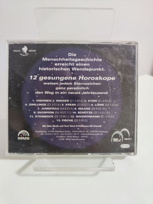 Visionen 2000 - CD-12 Musikalische Horoskope für das 3.Jahrtausend CD