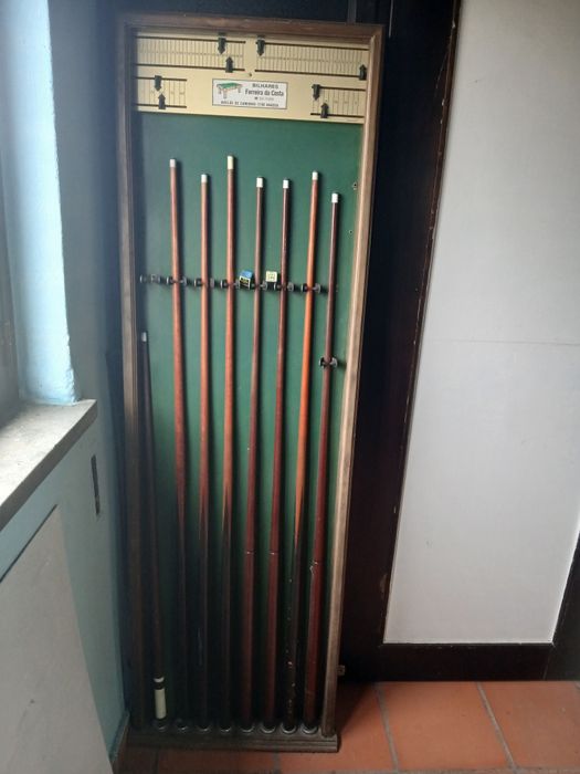 Snooker/ Bilhar  com chapa em bonze nas laterais e cestos