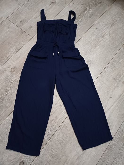 Kombinezon wiosenny dla dziewczynki elegancki wiskoza 134