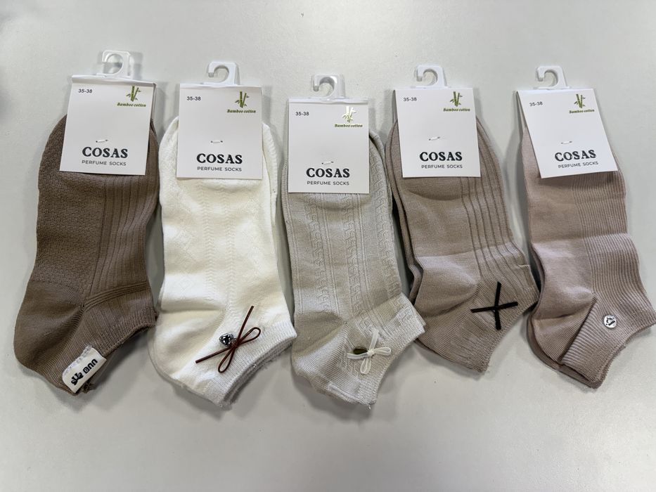 Skarpety damskie krótkie 5-pak 39-42