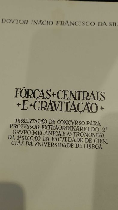 Forças Centrais e Gravitação "Dissertação" 1942