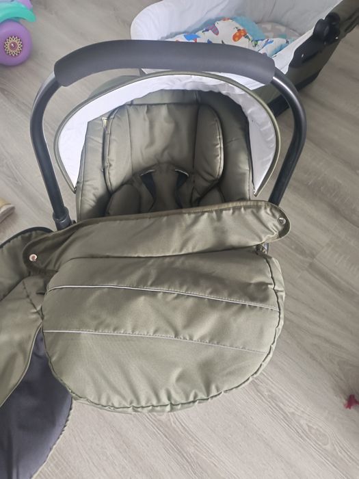 Wózek 3w1 Largo zielony oliwka