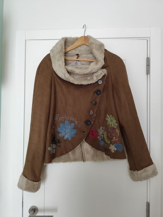 Casaco camel - DESIGUAL T42