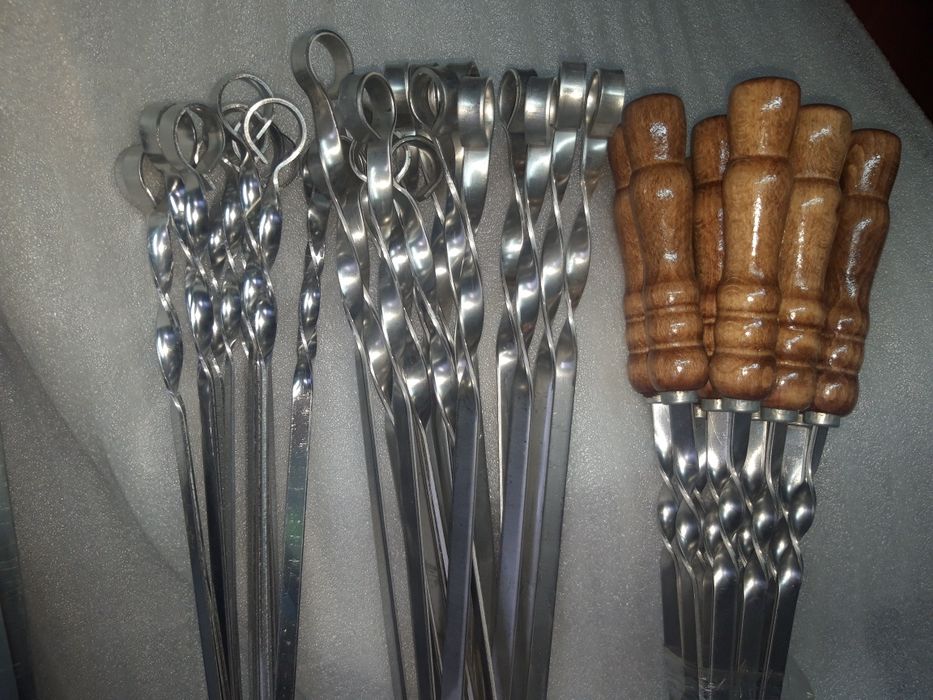 Большой выбор шампуров на любой вкус от 2мм. Также есть Чехлы.