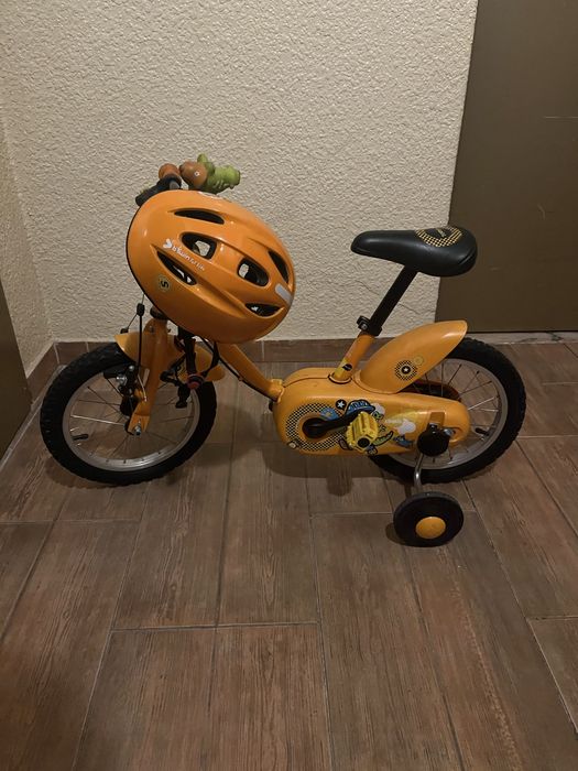 Bicicleta Decatlon com rodinhas