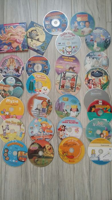 Plyty cd, dvd, vcd opowiadania,piosenki,bajki dla dzieci