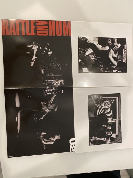 Disco de Vinil U2 3-D Dance Mixes Novo.
