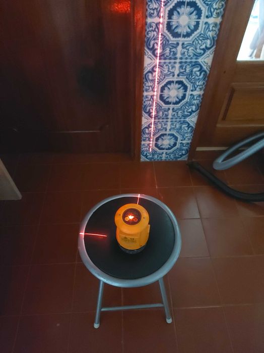 Laser pontos 3 linhas