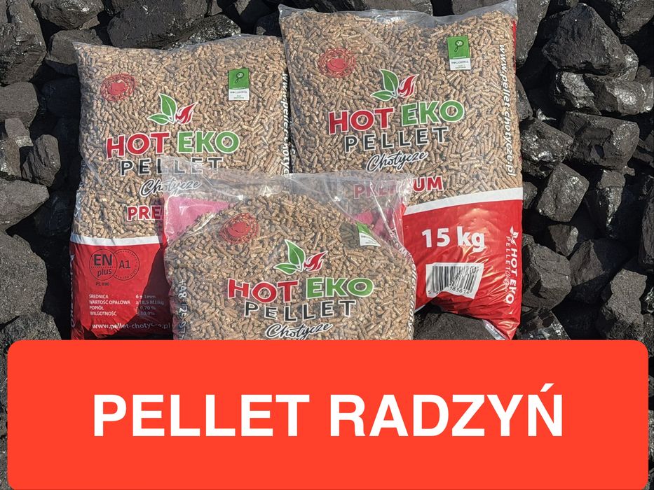 PELLET HOT EKO PREMIUM en plus A1 Radzyń Podlaski winda do negocjacji